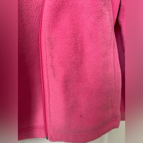 Columbia zip up pink fleece. Size large 14/16. - Picture 11 of 12